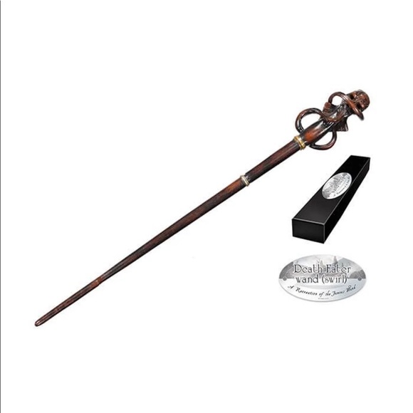 death eater swirl wand harry potter
